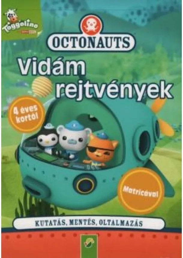 Toggolino - Octonauts: Vidám rejtvények - Kutatás, mentés, oltalmazás