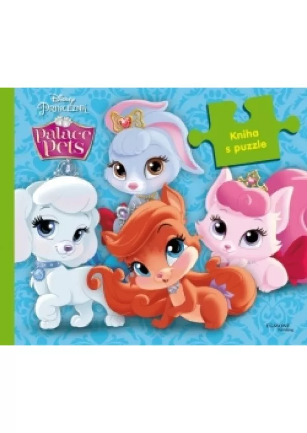 Walt Disney - Disney Princezná - Palace Pets - Kniha s puzzle