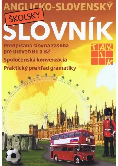 Anglicko-slovenský školský slovník