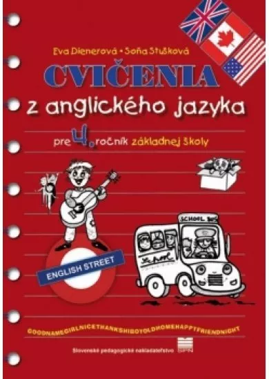 Cvičenia z anglického jazyka pre 4. ročník základnej školy