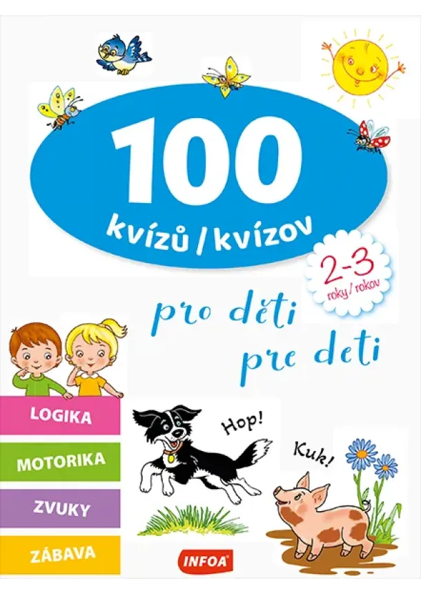  kol. - 100 kvízov pre deti (2-3 rokov)