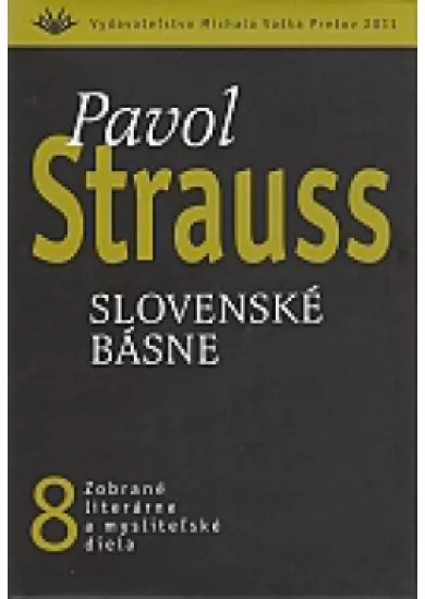 Slovenské básne (8) - Zobrané literárne a mysliteľské diela