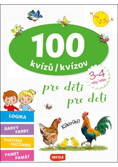 100 kvízov pre deti (3-4 rokov)