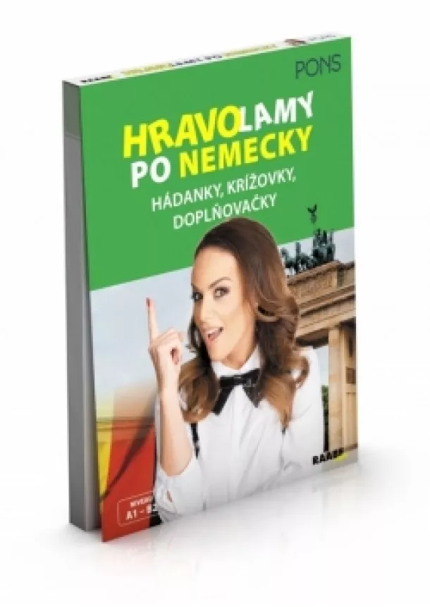 Romy Hahn - Hravolamy po nemecky- Pons-Hádanky, krížovky, doplňovačky