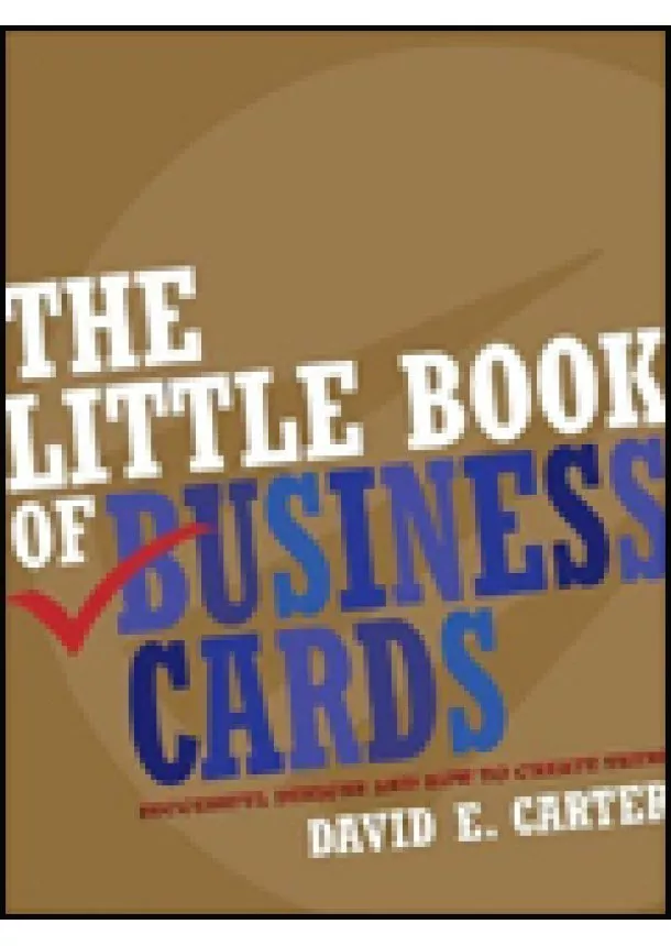 David E. Carter - Little Book of Business Cards