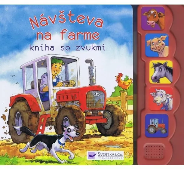 autor neuvedený - Návšteva na farme - kniha so zvukmi