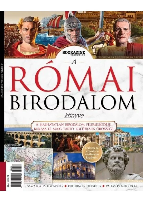 Bookazine - A Római Birodalom könyve - Bookazine Bestseller