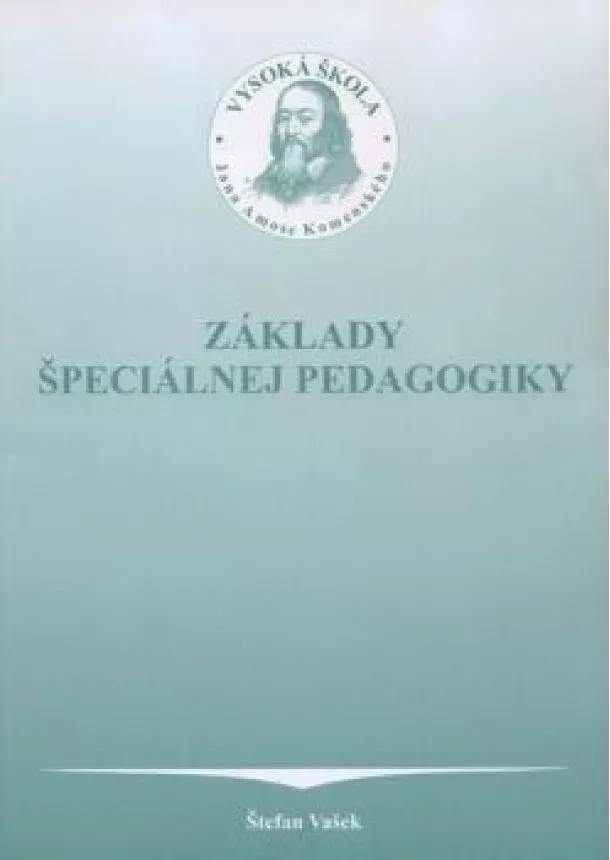 Štefan Vašek - Základy špeciálnej pedagogiky