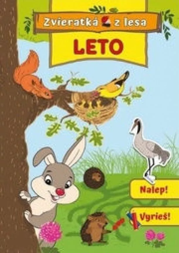 autor neuvedený - Leto - Zvieratká z lesa