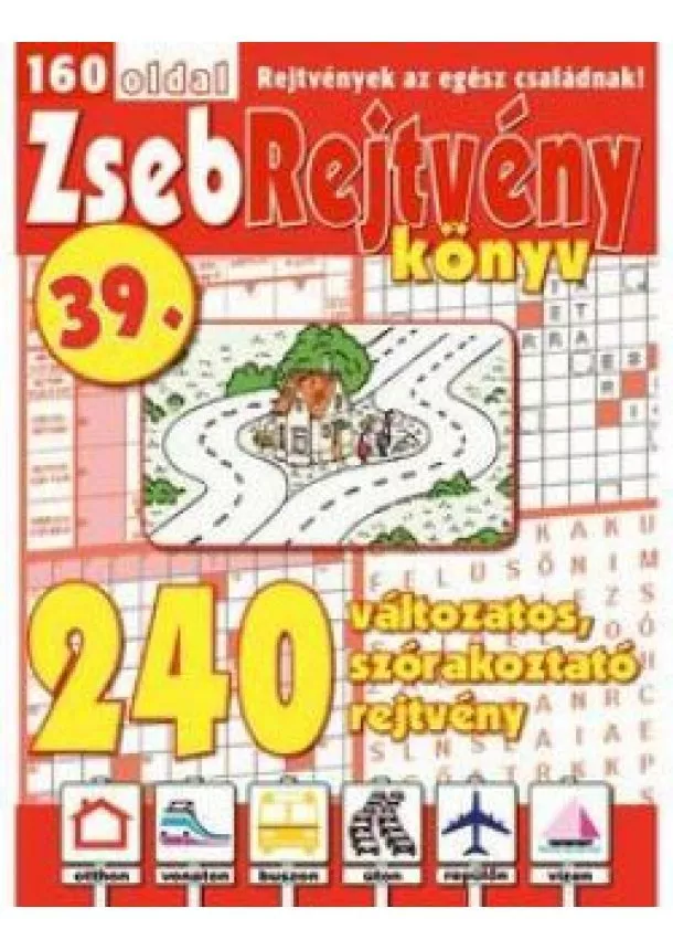 Zsebrejtvény könyv 39.