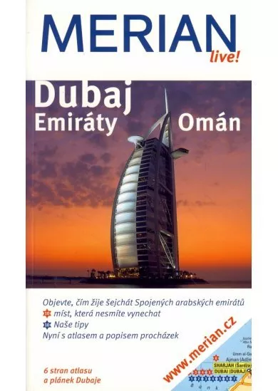 Dubaj, Emiráty, Omán - Merian 87