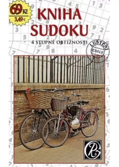 Kniha sudoku - 4 stupně obtížnosti