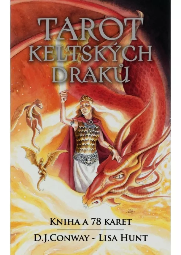 D. J. Conway, Lisa Hunt - Tarot keltských draků - kniha a 78 karet