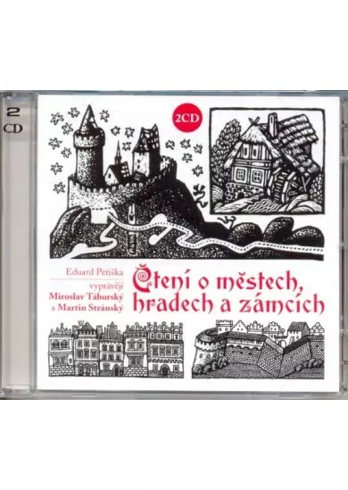 Čtení o městech, hradech a zámcích - 2CD