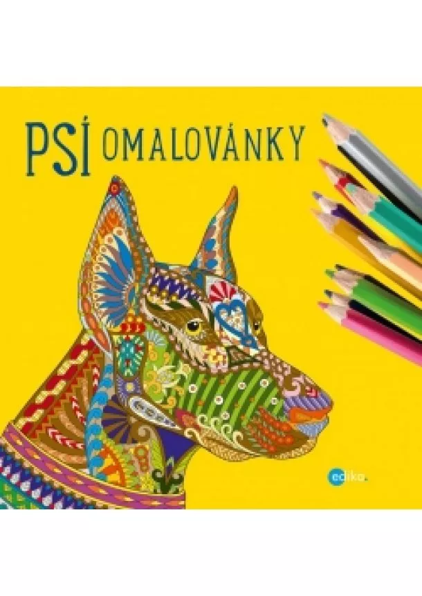 Julie Bezděková - Psí omalovánky