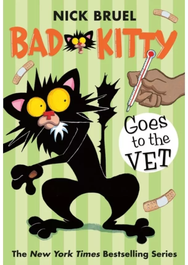 Nick Bruel - Bad Kitty Goes to the Vet (paperback black-and-white edition)