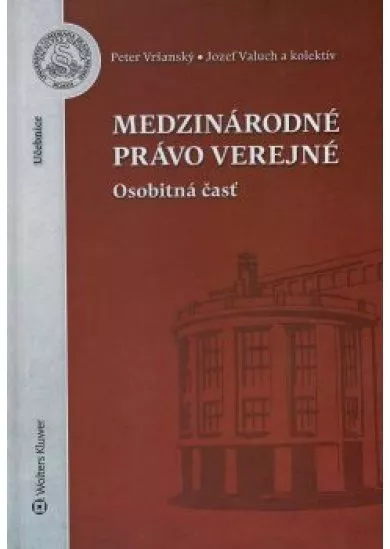 Medzinárodné právo verejné - Osobitná časť