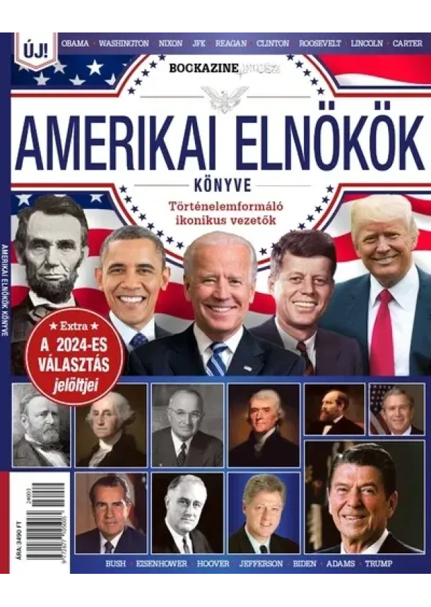 Amerikai elnökök könyve - Bookazine Plusz