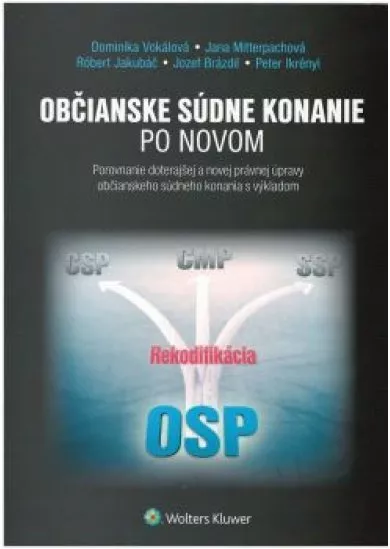 Občianske súdne konanie po novom