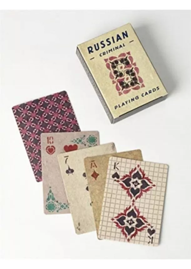  FUEL, Damon Murray, Stephen Sorrell - Russian Criminal Playing Cards