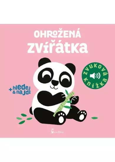 Ohrožená zvířátka - zvuková knížka