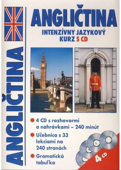 Angličtina-intenzívny jazykový kurz s CD