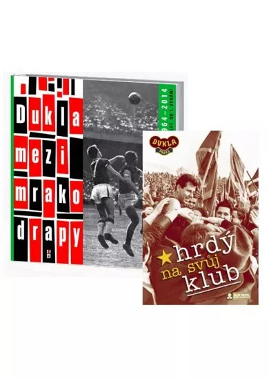 Dukla mezi mrakodrapy + DVD Hrdý na svůj klub