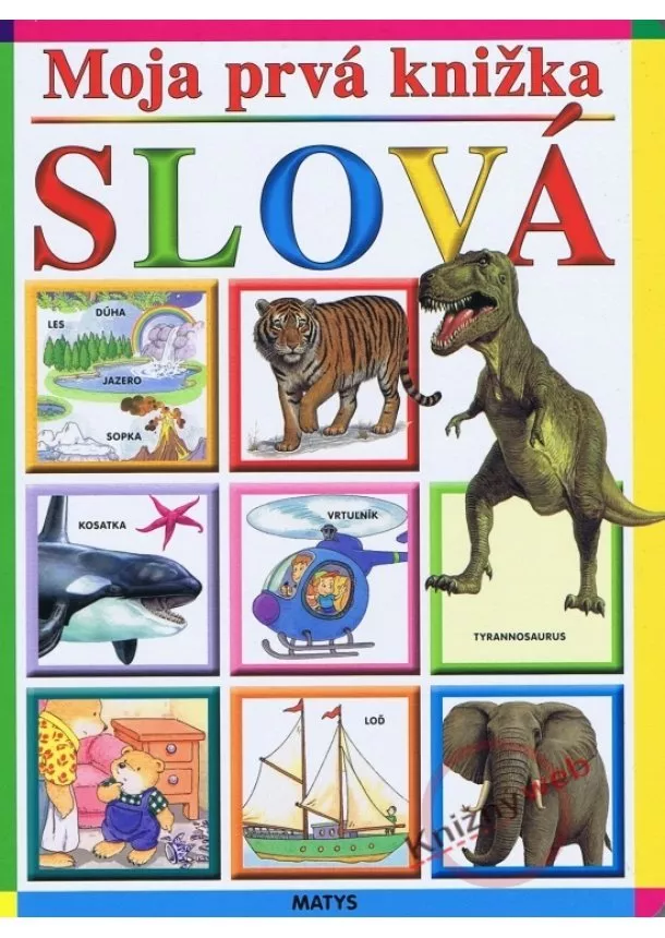 Kolektív - Moja prvá knižka - SLOVÁ