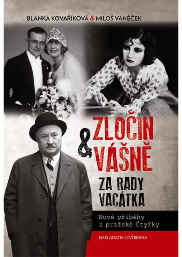 Blanka Kovaříková - Zločin a vášně za rady Vacátka - Nové příběhy z pražské Čtyřky