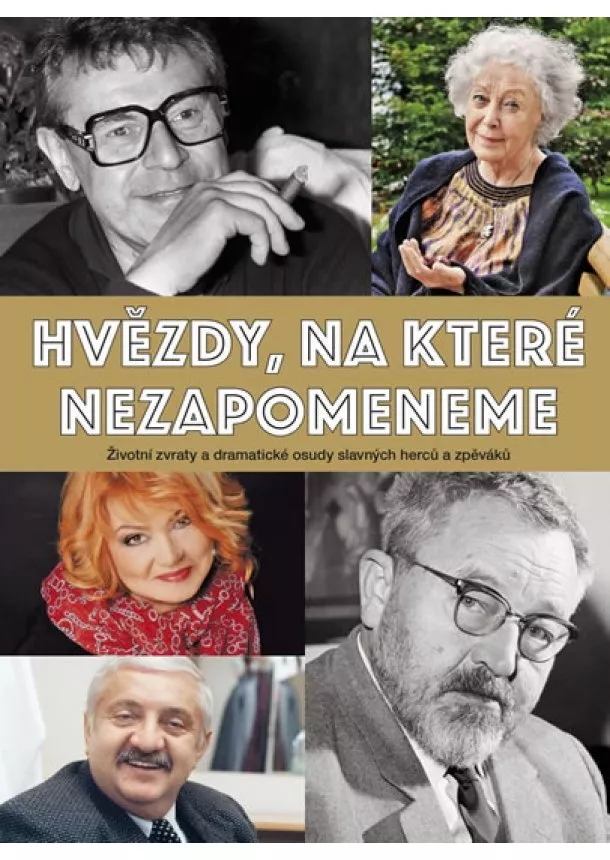 autor neuvedený - Hvězdy, na které nezapomeneme - Životní zvraty a dramatické osudy slavných herců a zpěváků