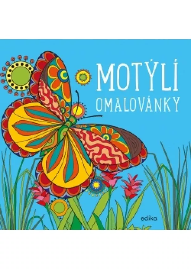 Julie Bezděková - Motýlí omalovánky