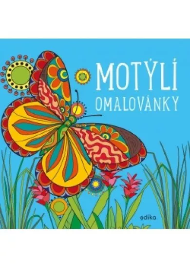 Motýlí omalovánky