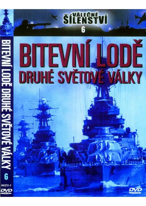 autor neuvedený - Bitevní lodě 2. světové války - DVD