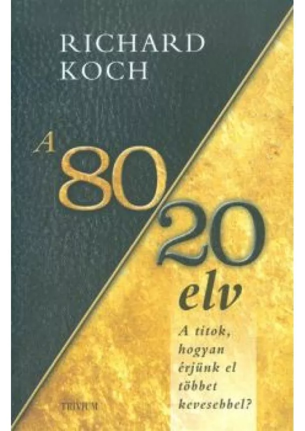 RICHARD KOCH - A 80/20 ELV