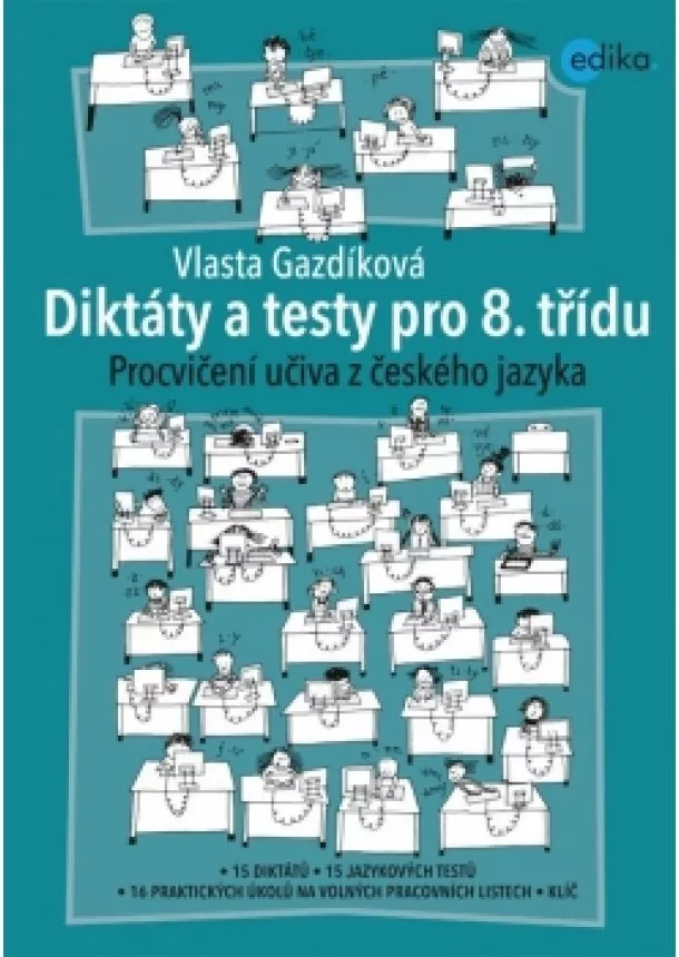 Vlasta Gazdíková - Diktáty a testy pro 8. třídu