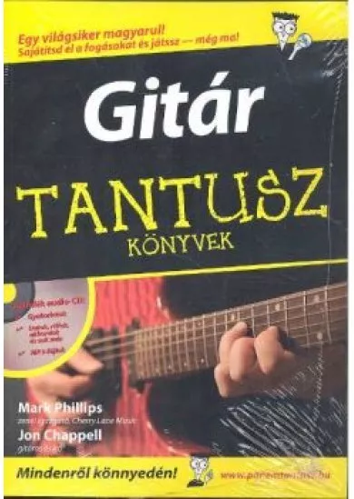 GITÁR + AUDIO CD /TANTUSZ KÖNYVEK