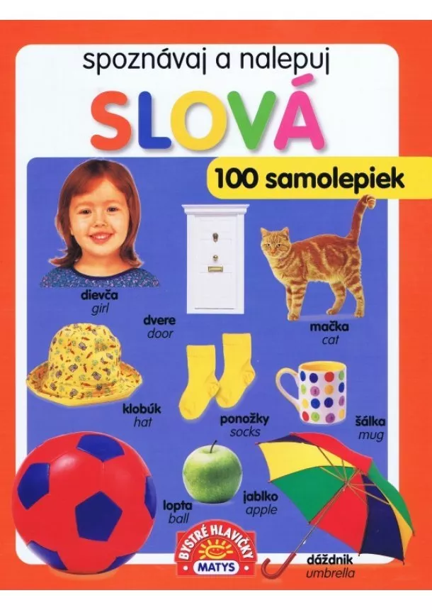 autor neuvedený - Slová - spoznávaj a nalepuj