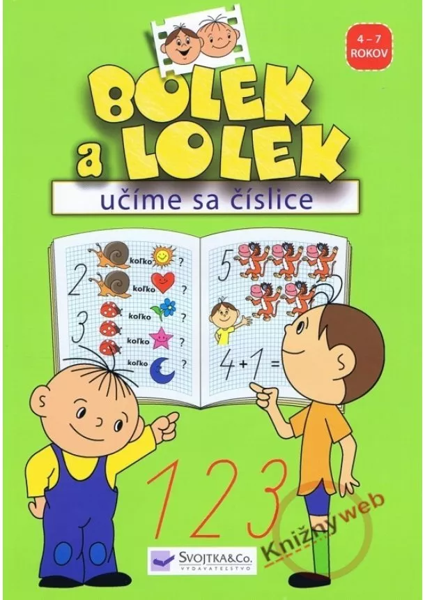 autor neuvedený - Bolek - Lolek- Učíme sa číslice