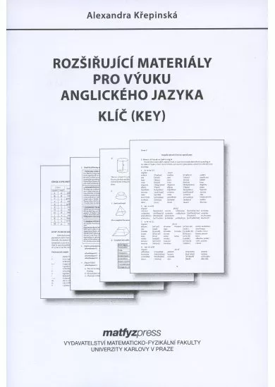 Rozšiřující materiály pro výuku angl. jazyka - Klíč (Key)