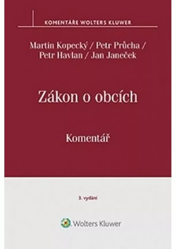 Kopecký Martin - Zákon o obcích: Komentář