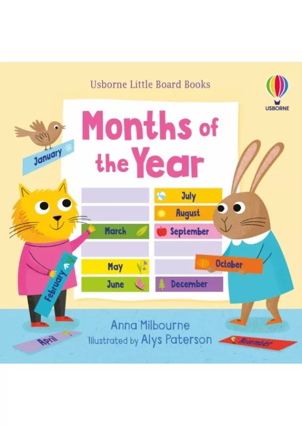 Anna Milbourne - Little Board Books Months of the Year