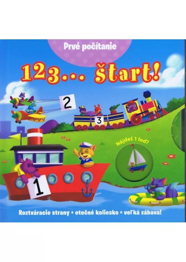 Brenda Apsleyová - 123... štart! - Roztváracie strany + otočné koliesko = veľká zábava!