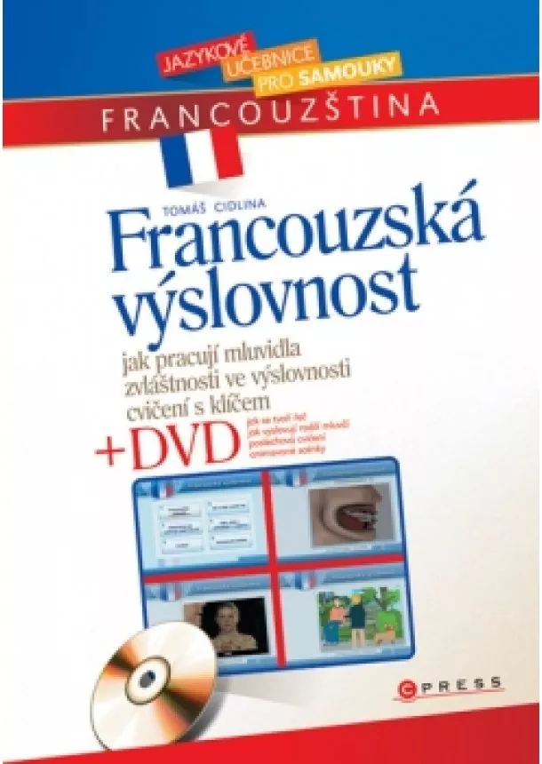 Tomáš Cidlina - Francouzská výslovnost + DVD