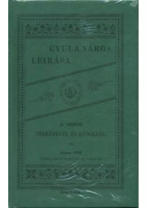 Székely Lajos - GYULA VÁROS LEÍRÁSA