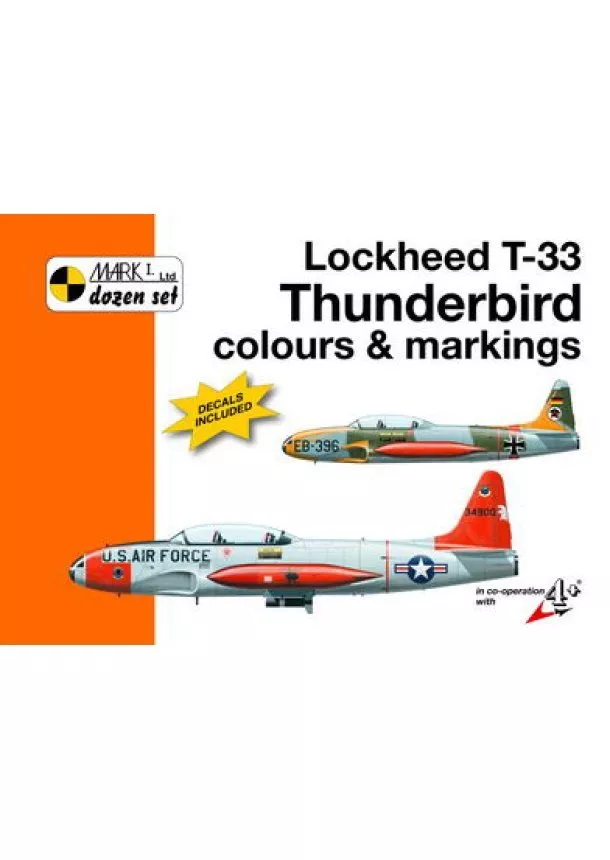 Michal Ovčáčík, Karel Susa - Lockheed T-33 Thunderbird - Colours and Markings 1/72