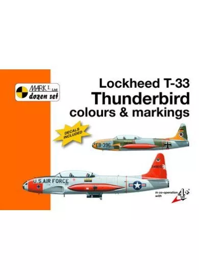 Lockheed T-33 Thunderbird - Colours and Markings 1/72