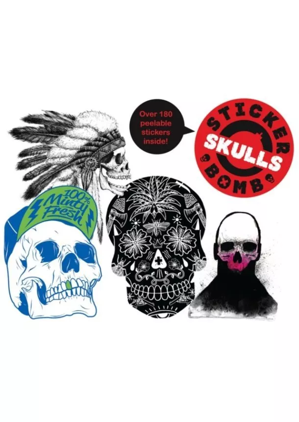 Stickerbomb Skulls