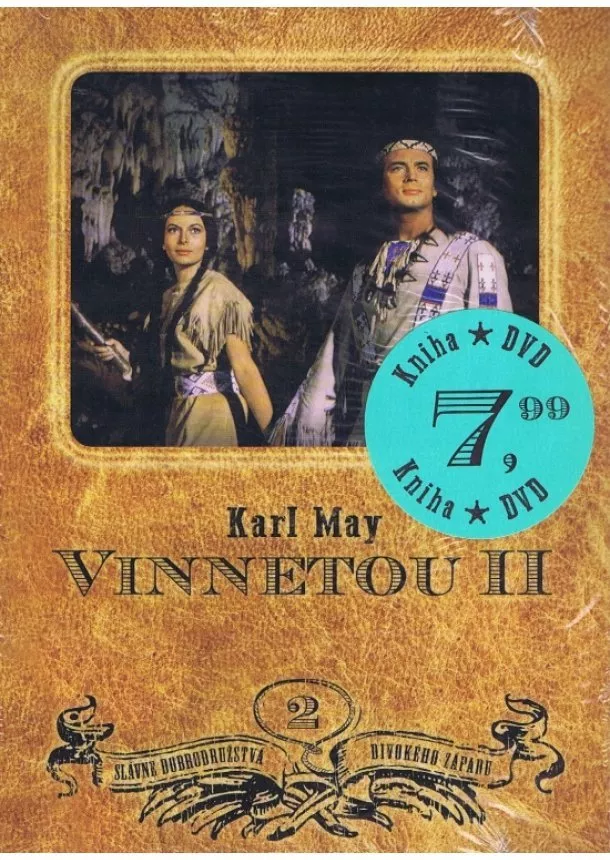 Karl May - Vinnetou II  (kniha + DVD)