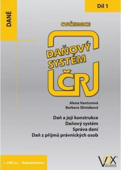 Cvičebnice Daňový systém ČR - komplet tří publikací