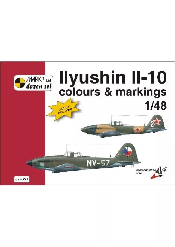 Michal Ovcacik, Karel Susa - Ilyushin IL-10 - Colours and Markings 1/48